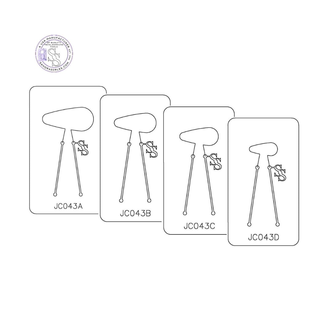 PANCAKE DIE JC043 COMPONENT LONG DROP